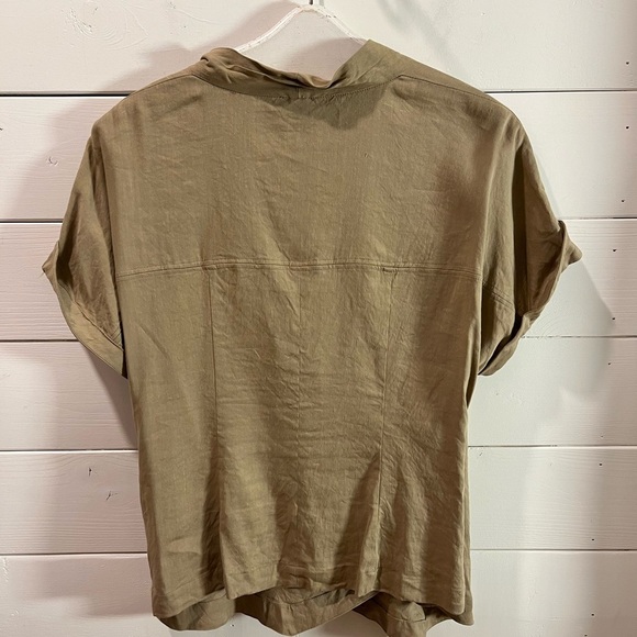 MARCCAIN – Blouse cache-cœur tan – Taille N6/12 - Picture 7 of 12